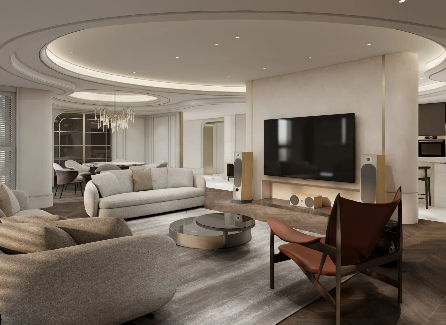 taichung-sanxi-living-room-curved-ceiling