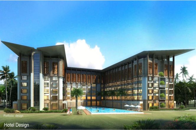 HaiKou Resort facade design